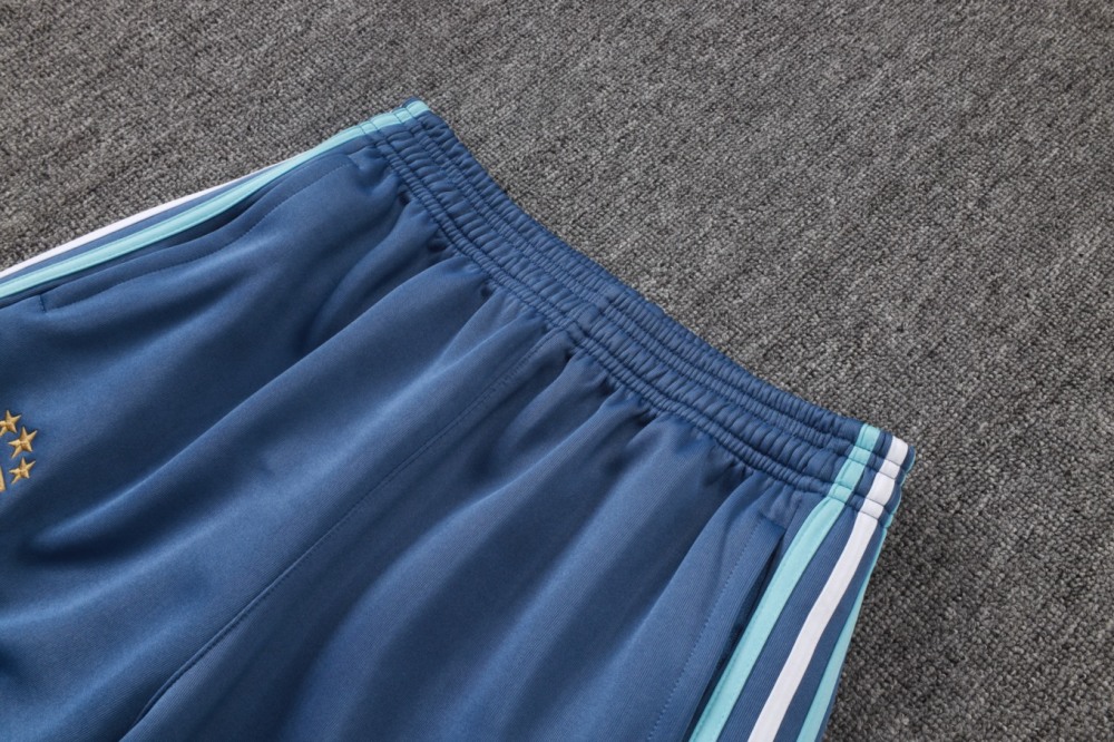 2026/27 Argentina Mid Blue Jacket Training Suit Set