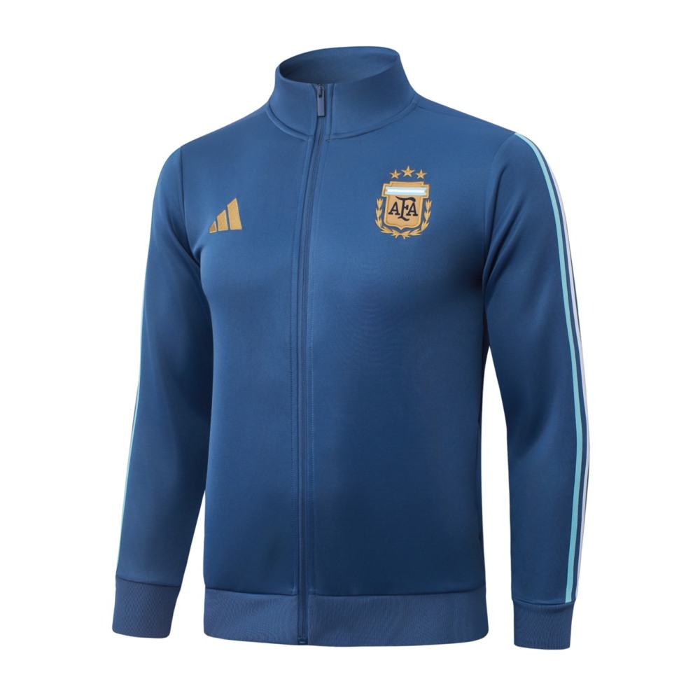 2026-27 Argentina Mid Blue Jacket Training Suit Set