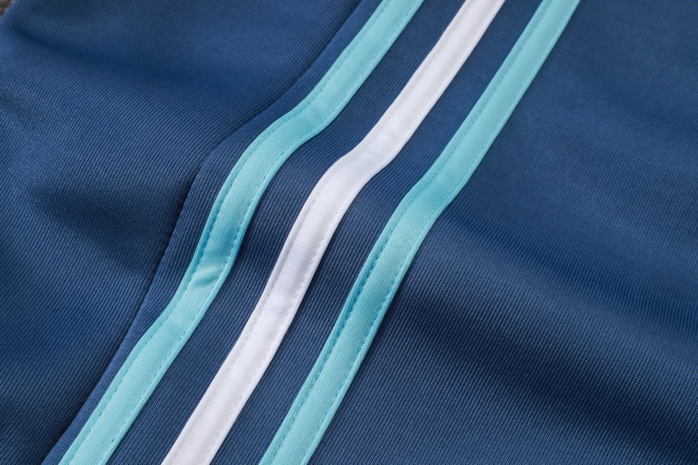 2026-27 Argentina Mid Blue Jacket Training Suit Set