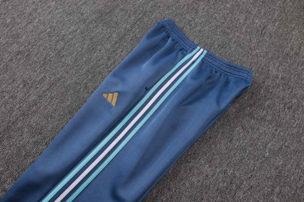 2026/27 Argentina Mid Blue Jacket Training Suit Set
