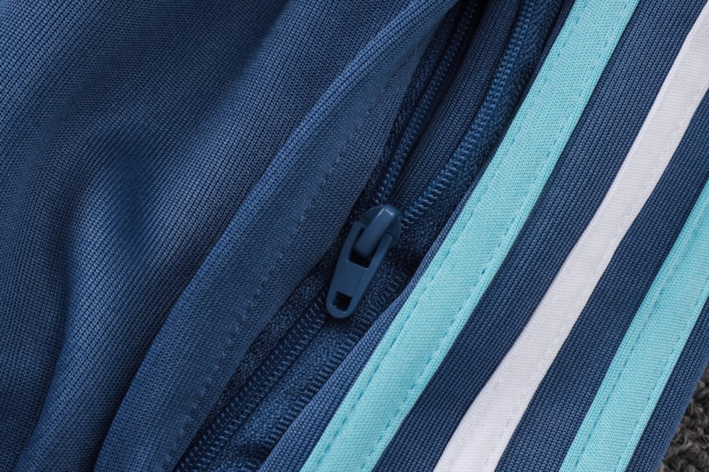 2026/27 Argentina Mid Blue Jacket Training Suit Set