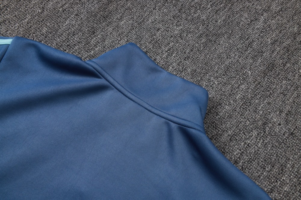 2026/27 Argentina Mid Blue Jacket Training Suit Set