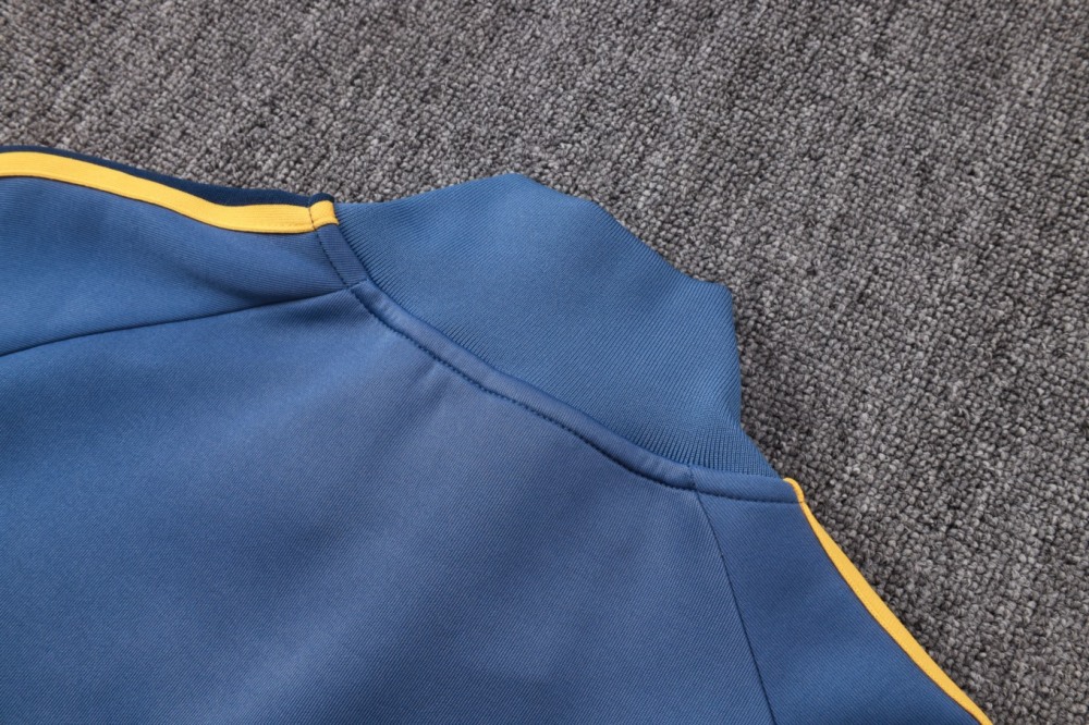 2026/27 Arsenal Mid Blue Jacket Training Suit Set
