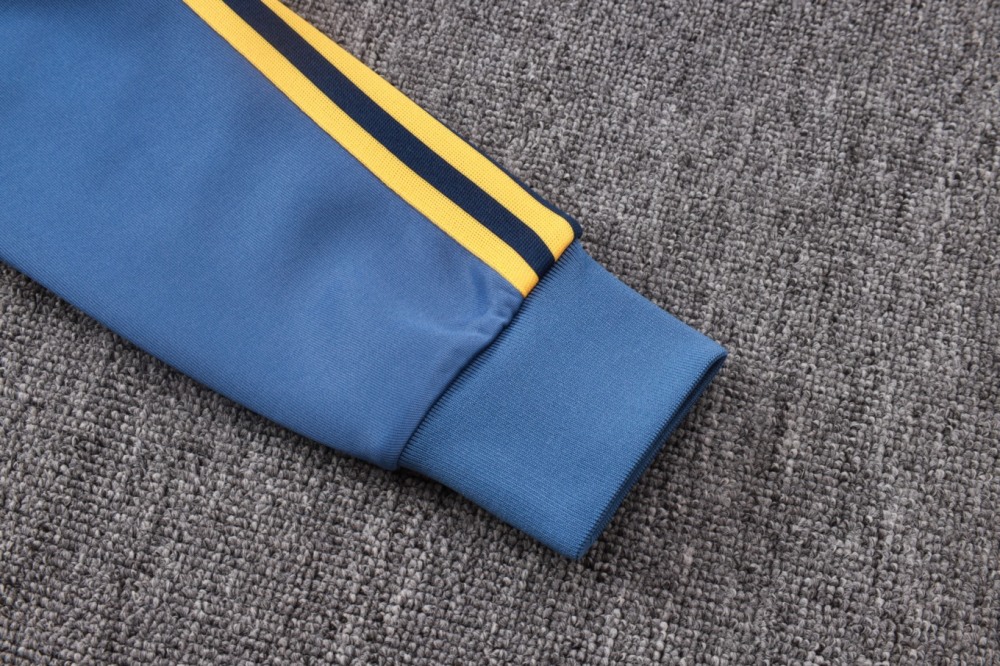 2026/27 Arsenal Mid Blue Jacket Training Suit Set
