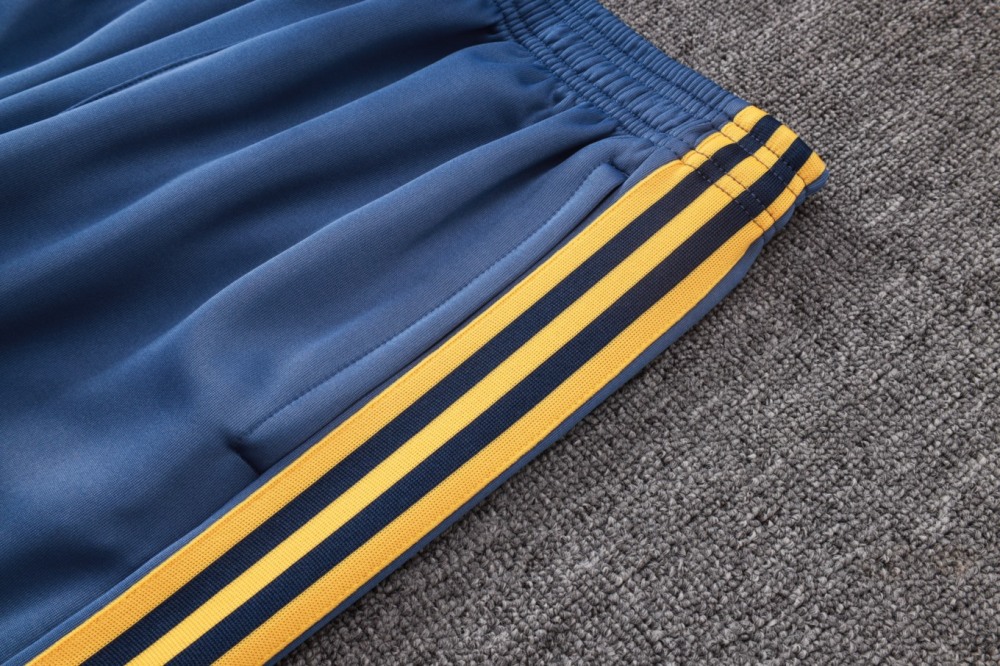 2026/27 Arsenal Mid Blue Jacket Training Suit Set