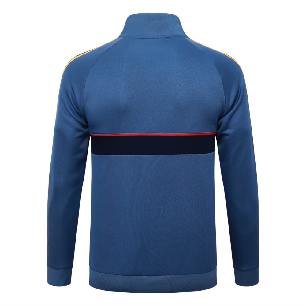 2026/27 Arsenal Mid Blue Jacket Training Suit Set