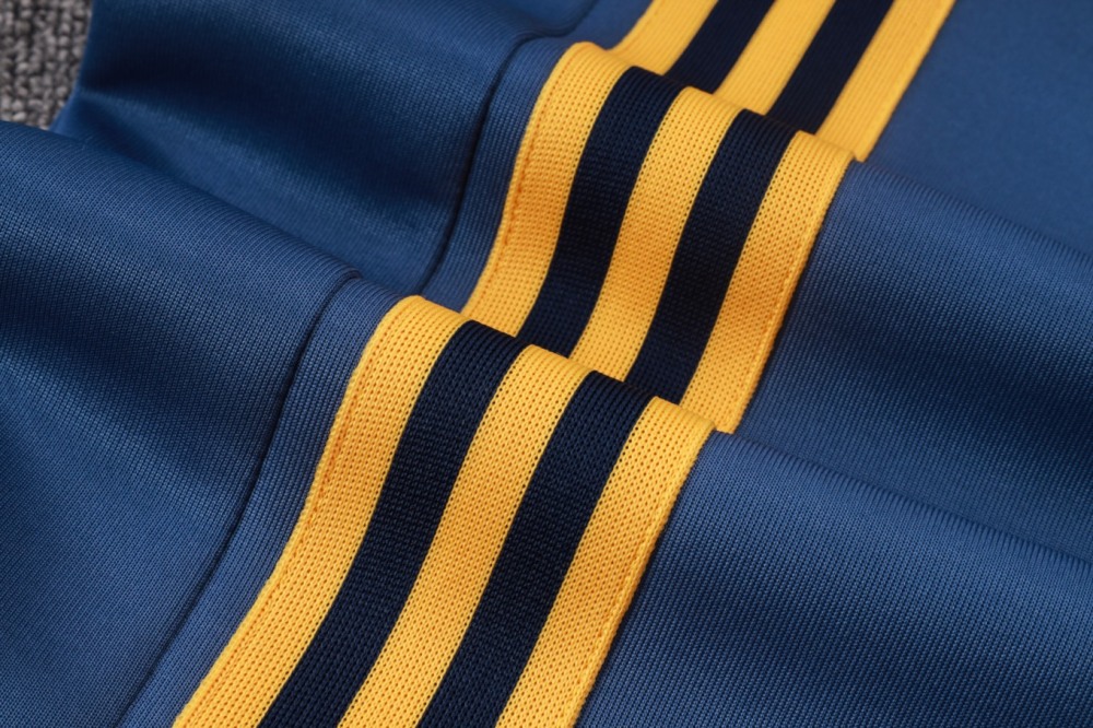 2026/27 Arsenal Mid Blue Jacket Training Suit Set