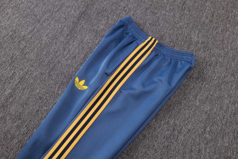 2026/27 Arsenal Mid Blue Jacket Training Suit Set