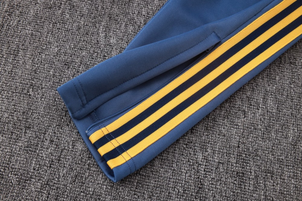 2026/27 Arsenal Mid Blue Jacket Training Suit Set