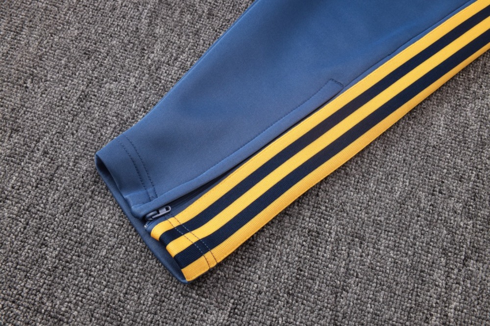 2026/27 Arsenal Mid Blue Jacket Training Suit Set