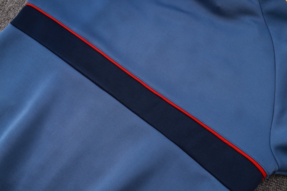 2026/27 Arsenal Mid Blue Jacket Training Suit Set