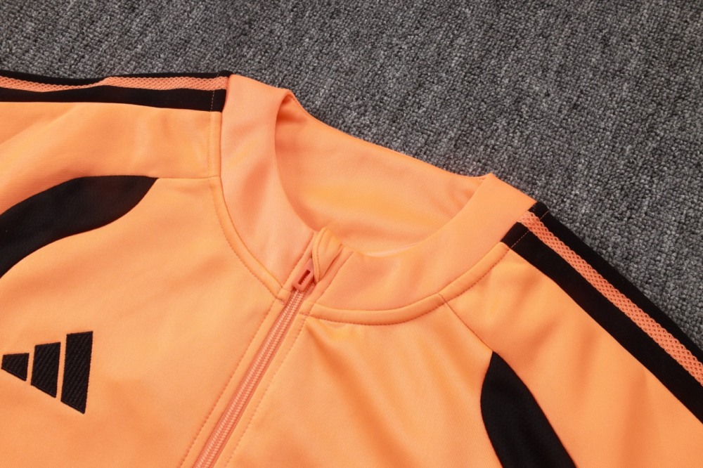 2026/27 Arsenal Orange Jacket Training Suit Set
