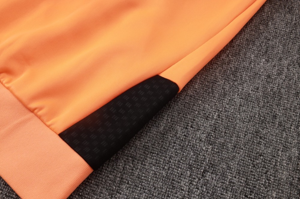 2026/27 Arsenal Orange Jacket Training Suit Set
