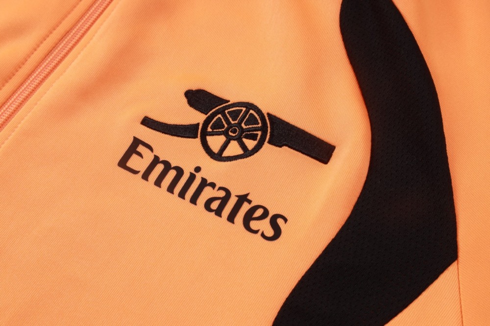 2026/27 Arsenal Orange Jacket Training Suit Set