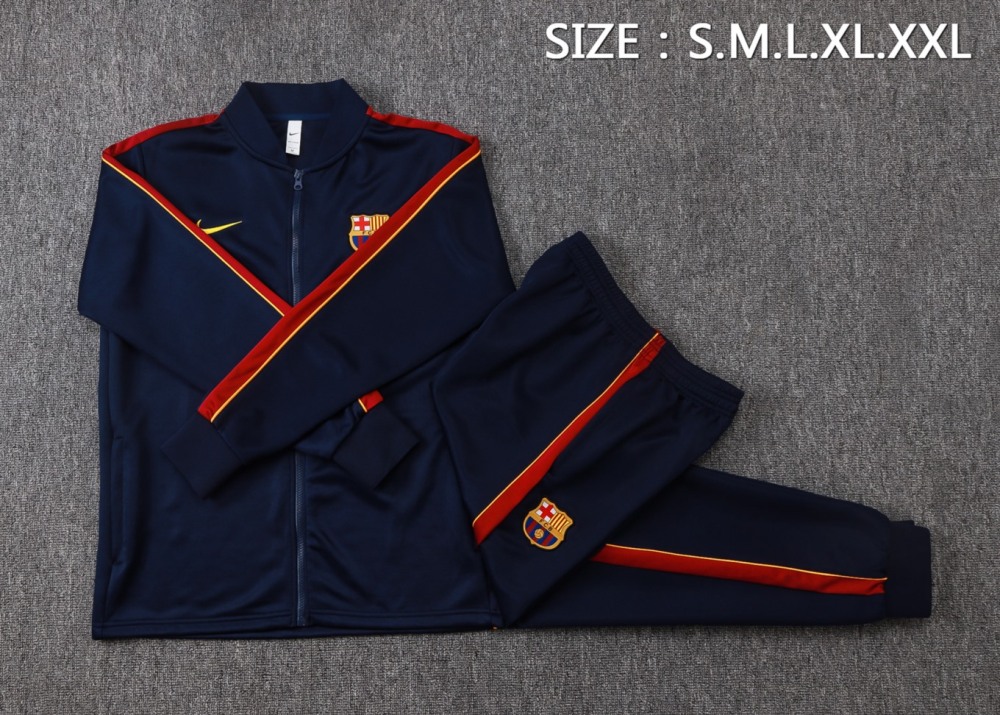 2026/27 Barcelona Cyan Jacket Training Suit Set