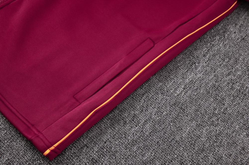 2026/27 Barcelona Maroon Jacket Training Suit Set