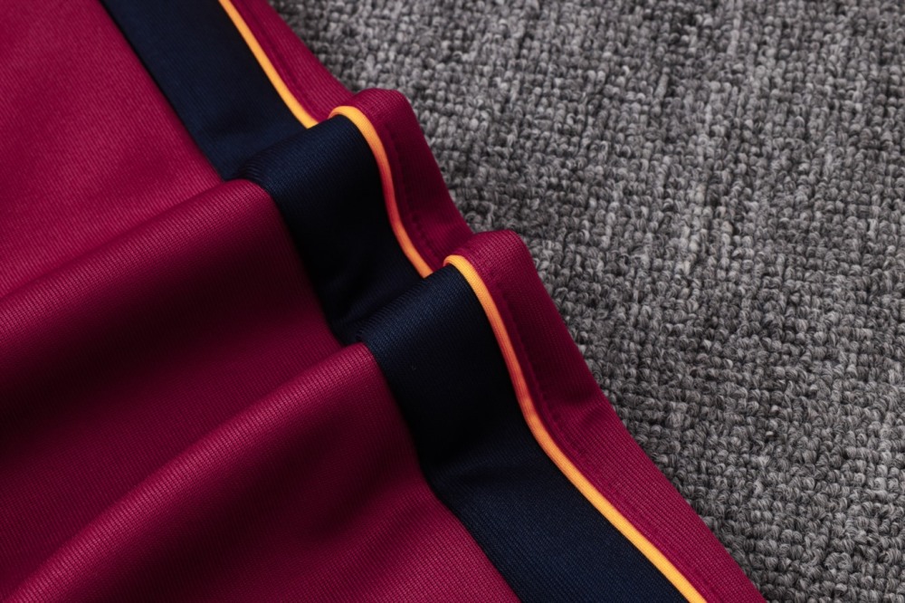 2026/27 Barcelona Maroon Jacket Training Suit Set