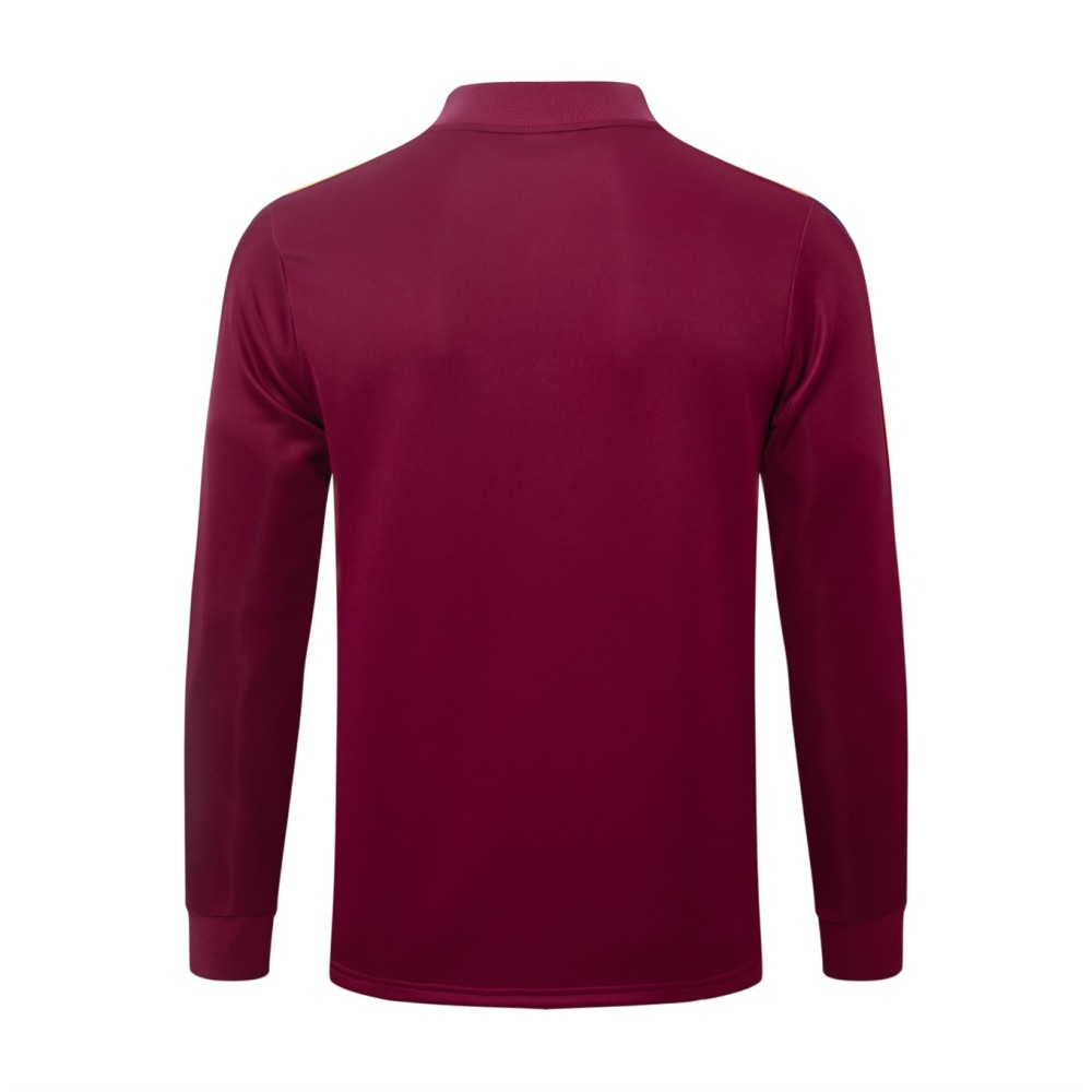 2026/27 Barcelona Maroon Jacket Training Suit Set