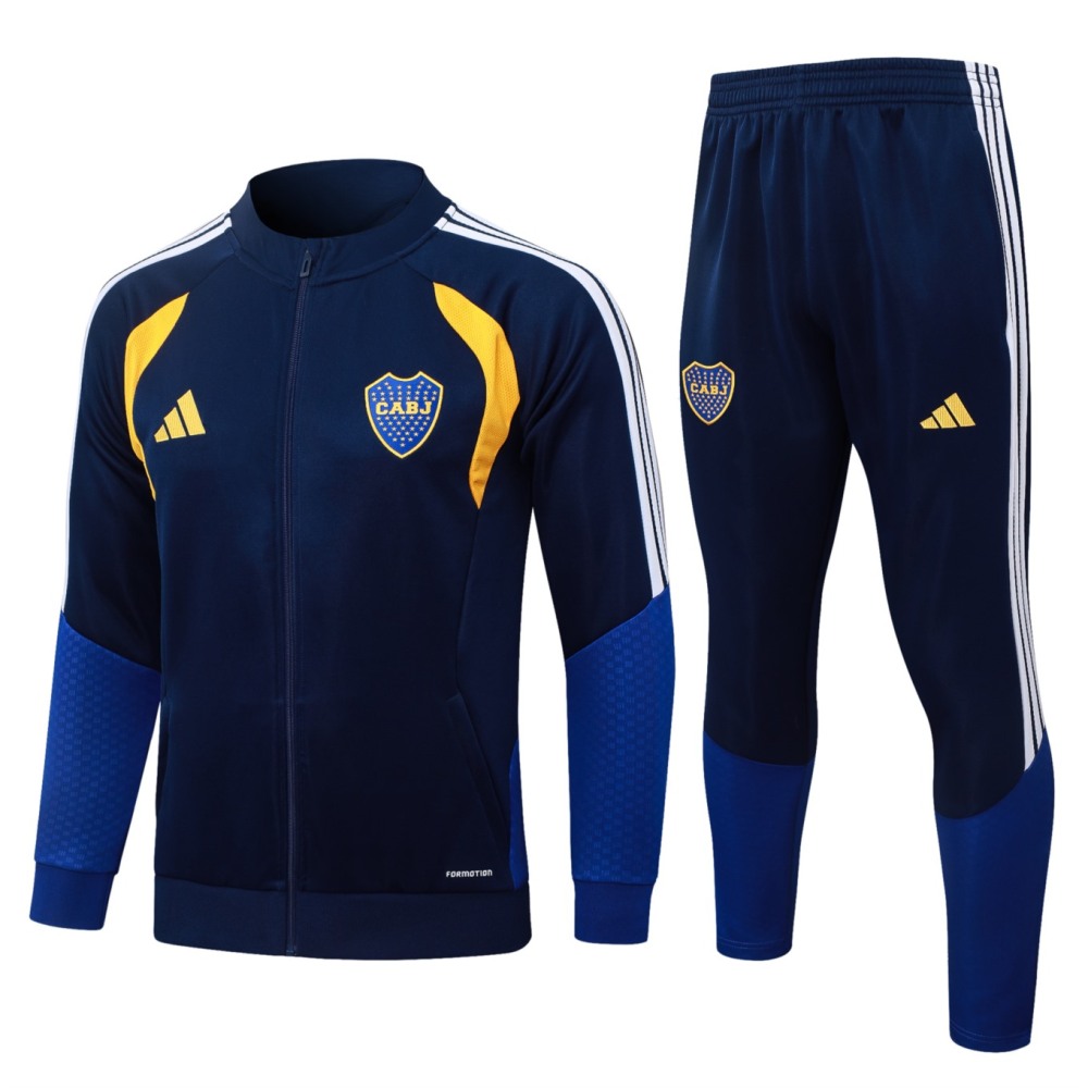 2026/27 Boca Royal Blue Jacket Training Suit Set