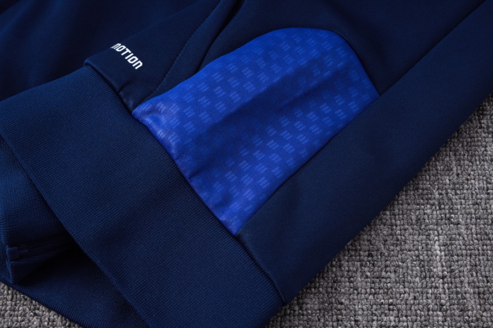 2026/27 Boca Royal Blue Jacket Training Suit Set