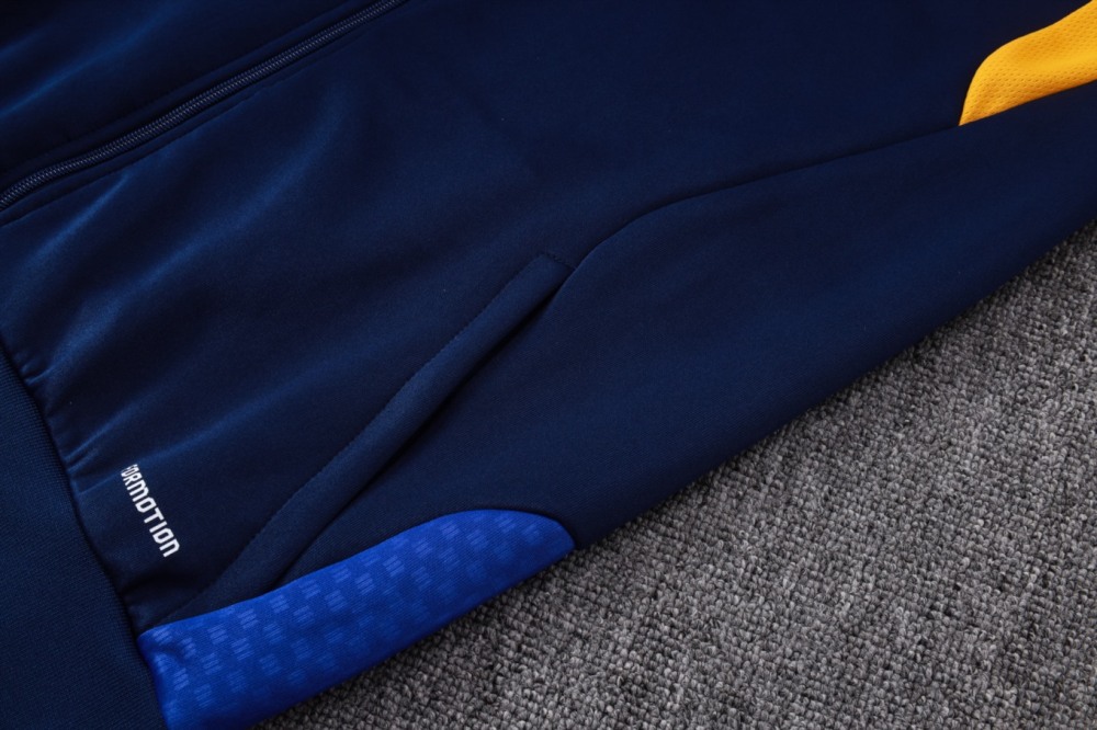2026/27 Boca Royal Blue Jacket Training Suit Set