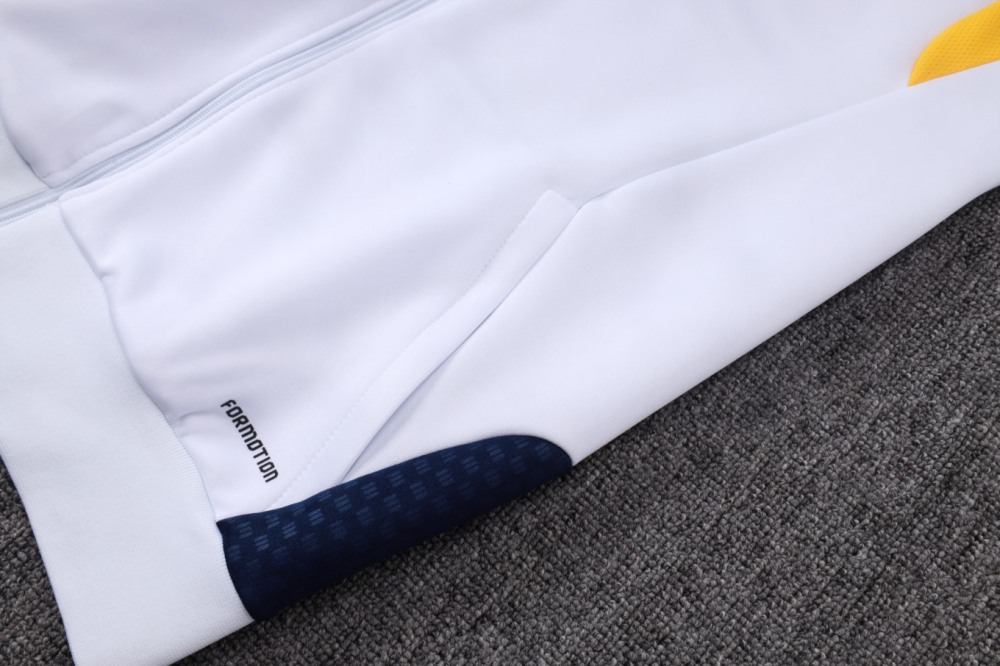 2026/27 Boca White Jacket Training Suit Set