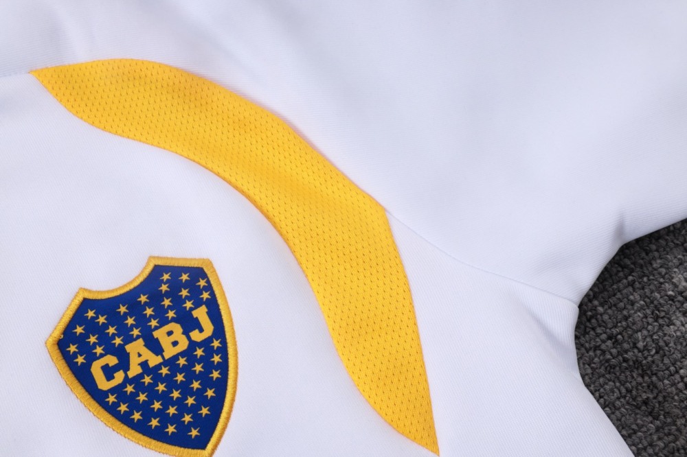 2026/27 Boca White Jacket Training Suit Set