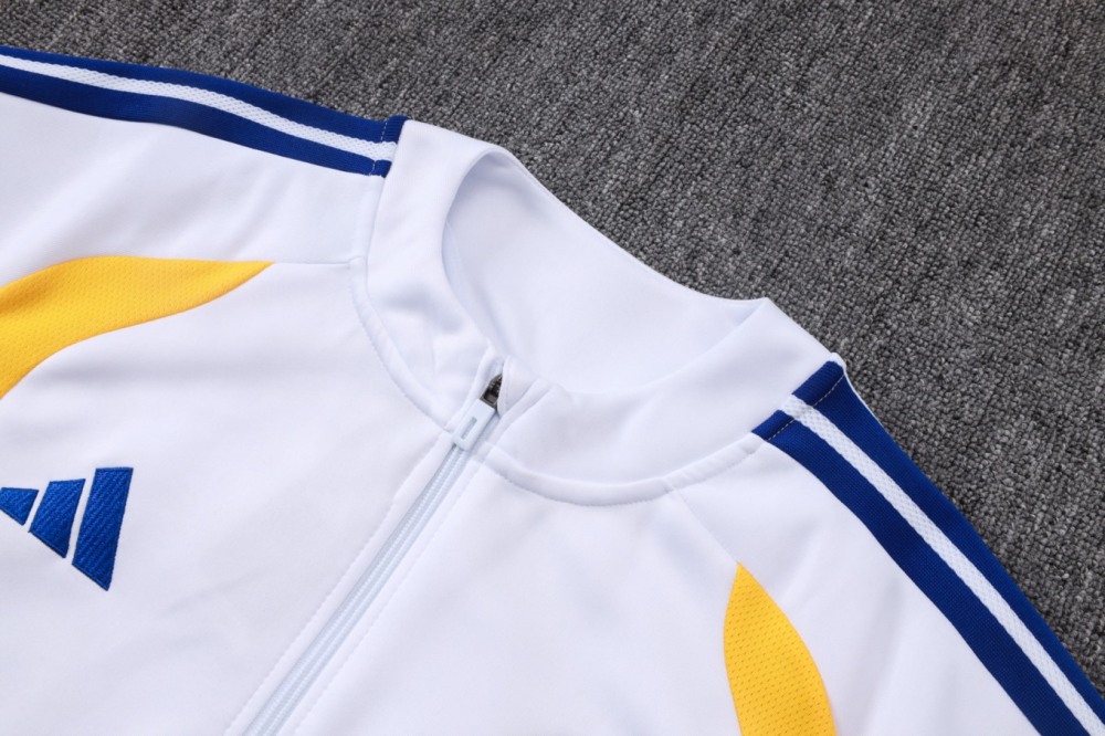 2026/27 Boca White Jacket Training Suit Set