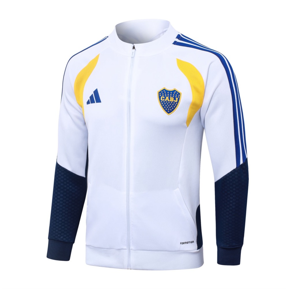 2026/27 Boca White Jacket Training Suit Set