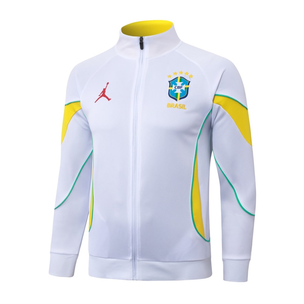 2026/27 Brazil White Jacket Training Suit Set