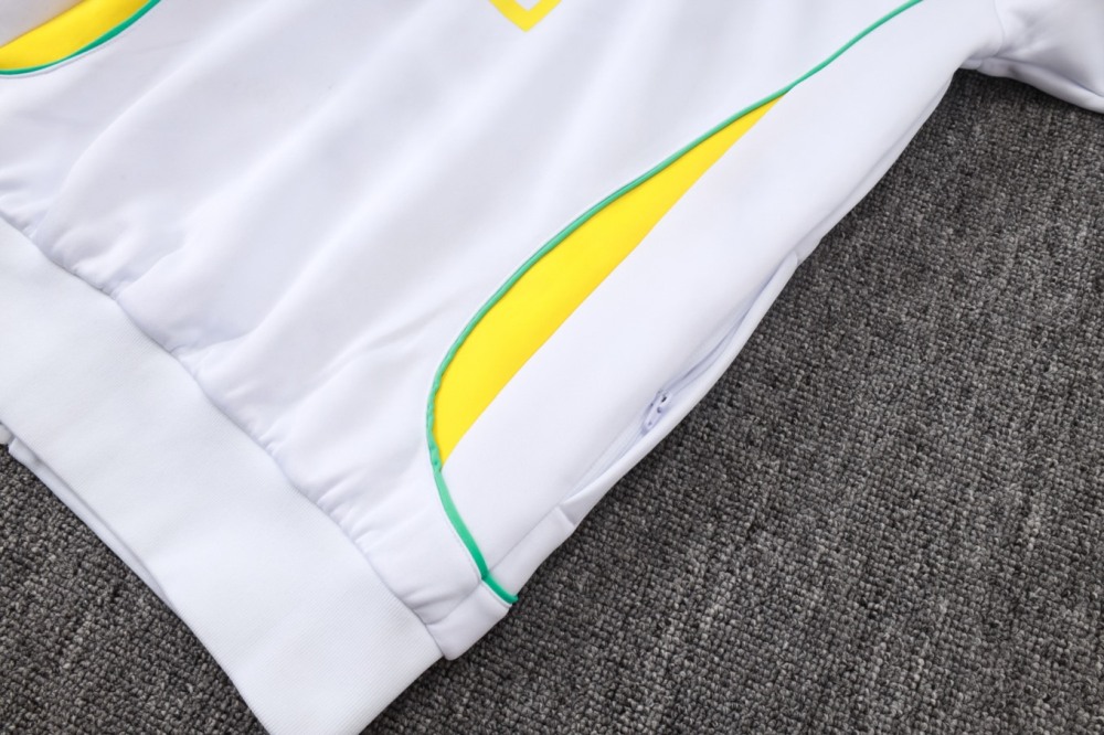 2026/27 Brazil White Jacket Training Suit Set