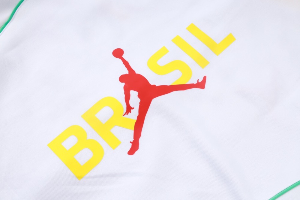 2026/27 Brazil White Jacket Training Suit Set