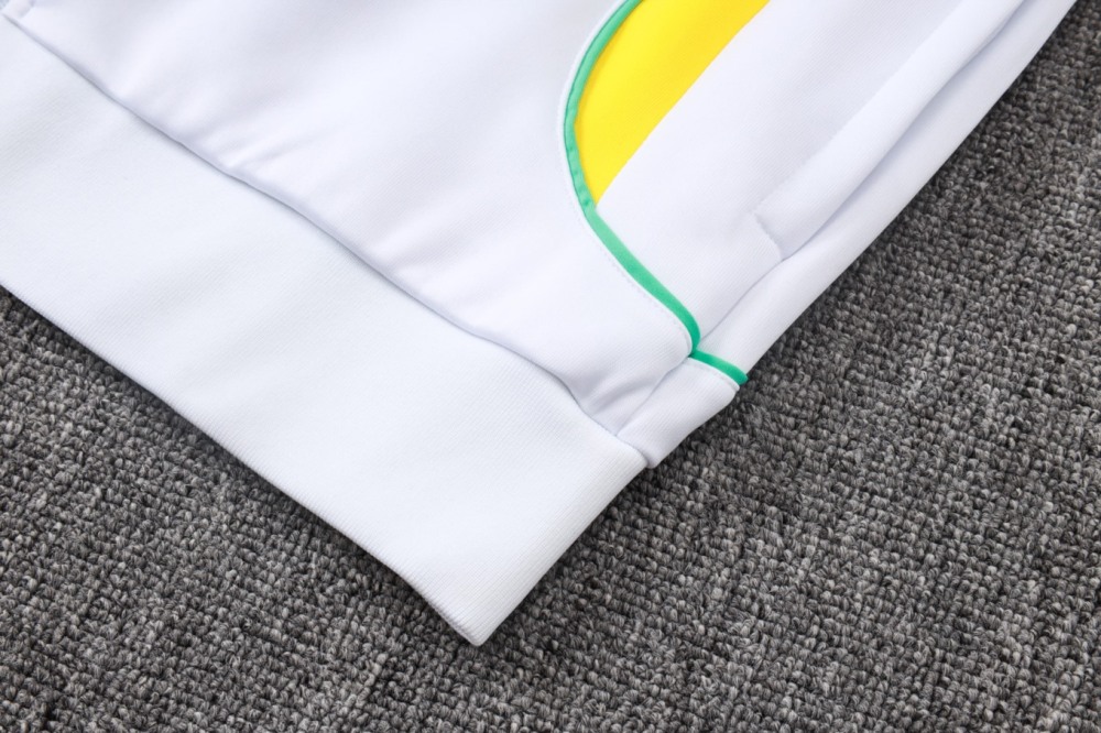 2026/27 Brazil White Jacket Training Suit Set
