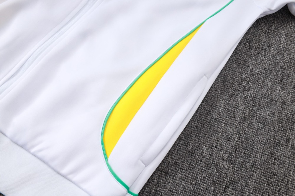2026/27 Brazil White Jacket Training Suit Set