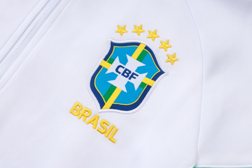 2026/27 Brazil White Jacket Training Suit Set