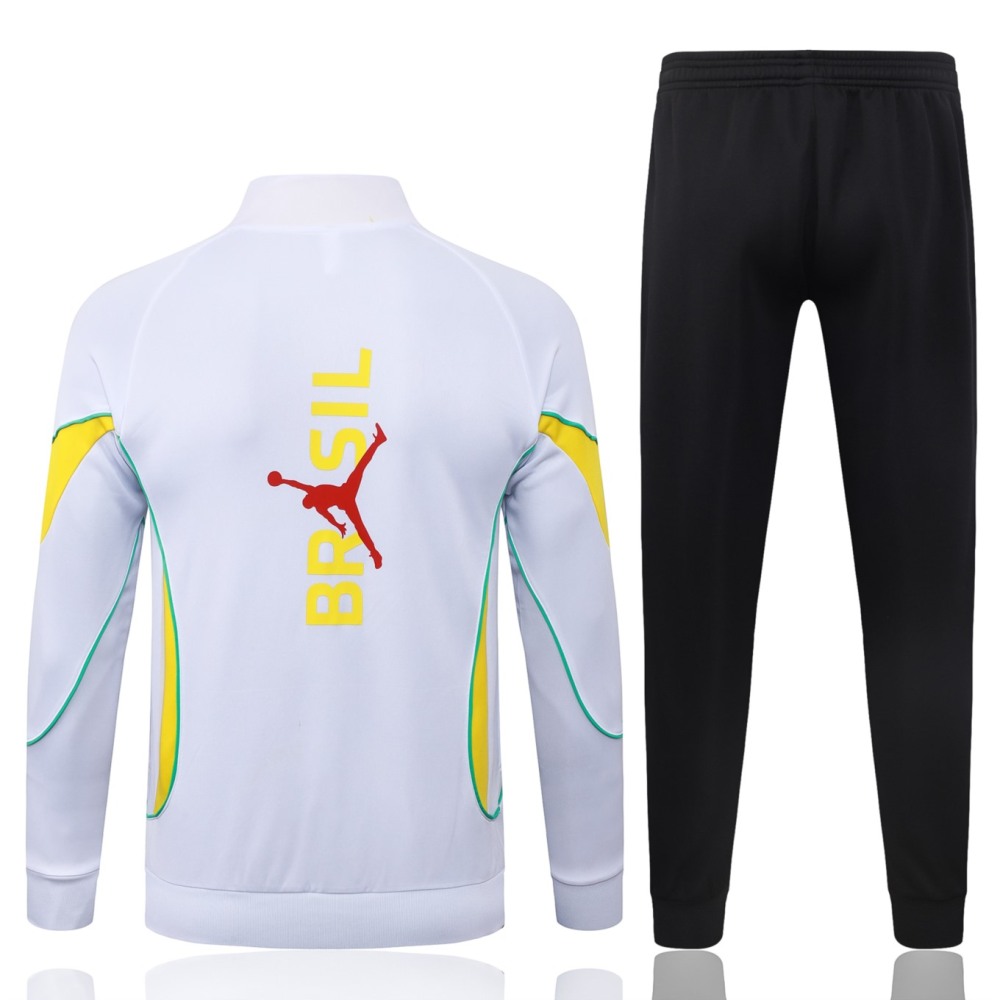 2026/27 Brazil White Jacket Training Suit Set