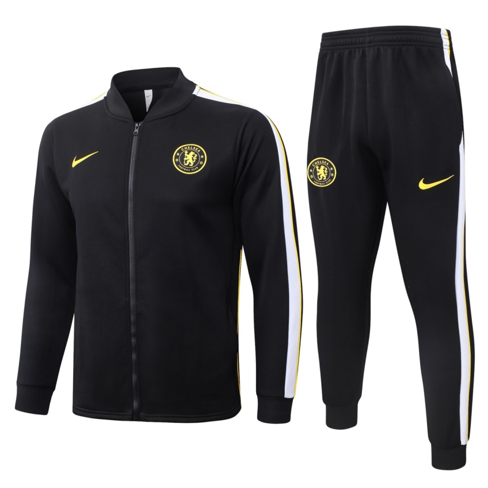 2026/27 Chelsea Black Jacket Training Suit Set