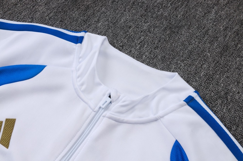 2026/27 Juventus White Jacket Training Suit Set