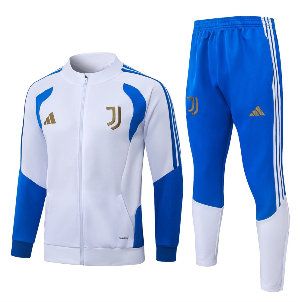 2026/27 Juventus White Jacket Training Suit Set