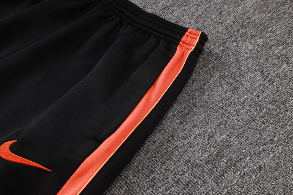 2026/27 Netherlands Black Jacket Training Suit Set