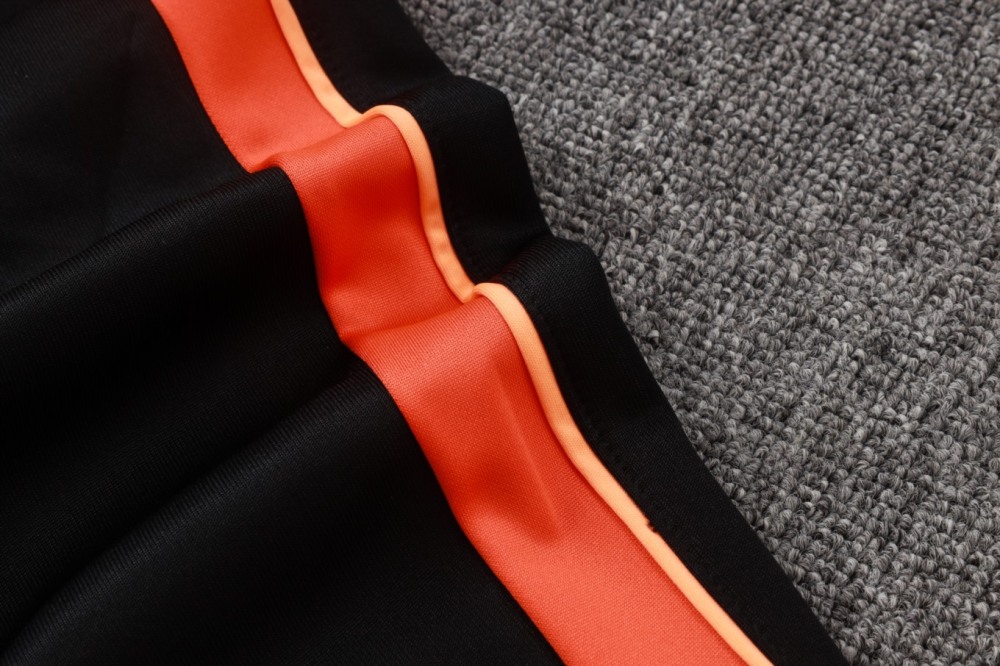 2026/27 Netherlands Black Jacket Training Suit Set