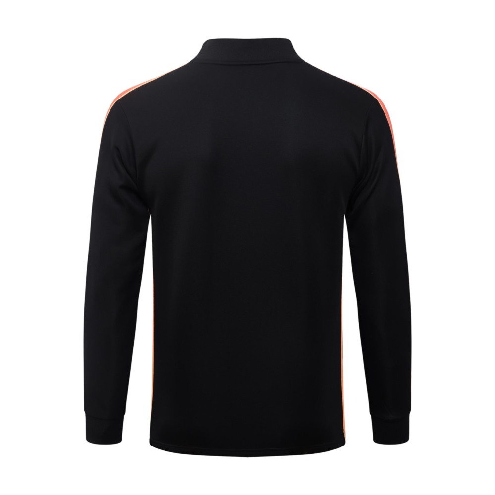 2026/27 Netherlands Black Jacket Training Suit Set