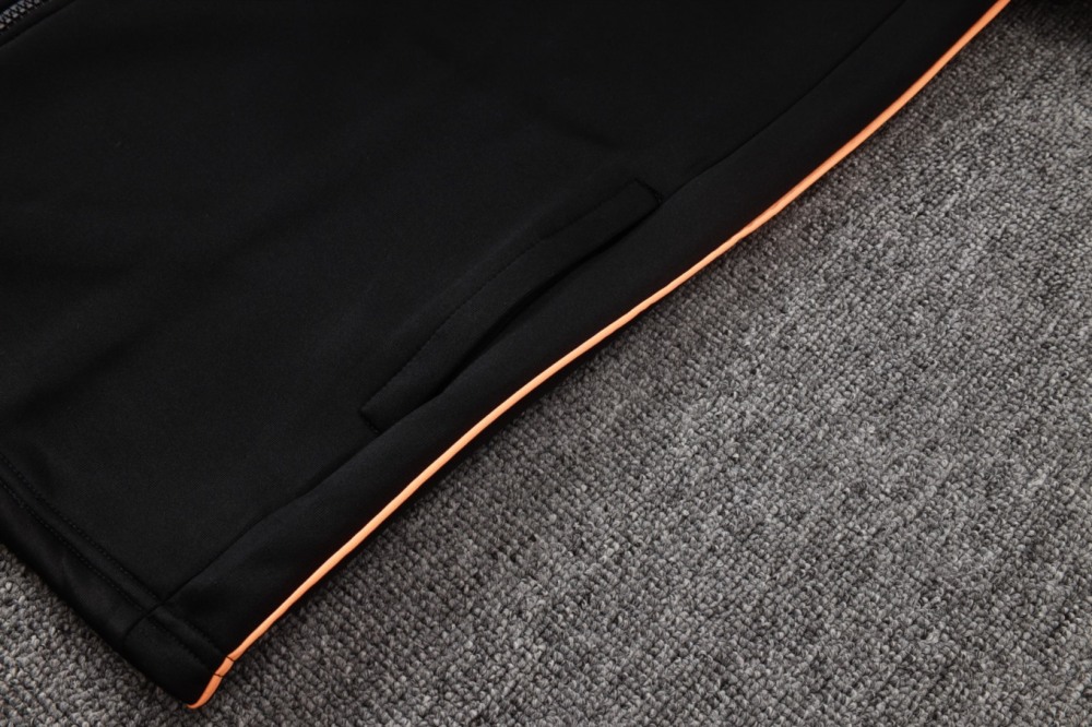 2026/27 Netherlands Black Jacket Training Suit Set