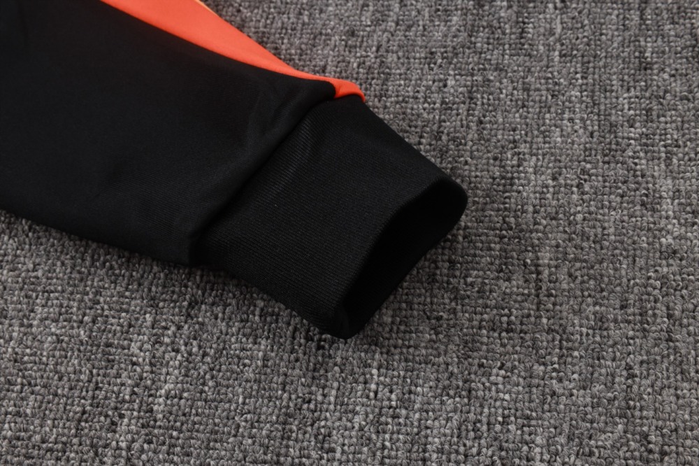 2026/27 Netherlands Black Jacket Training Suit Set
