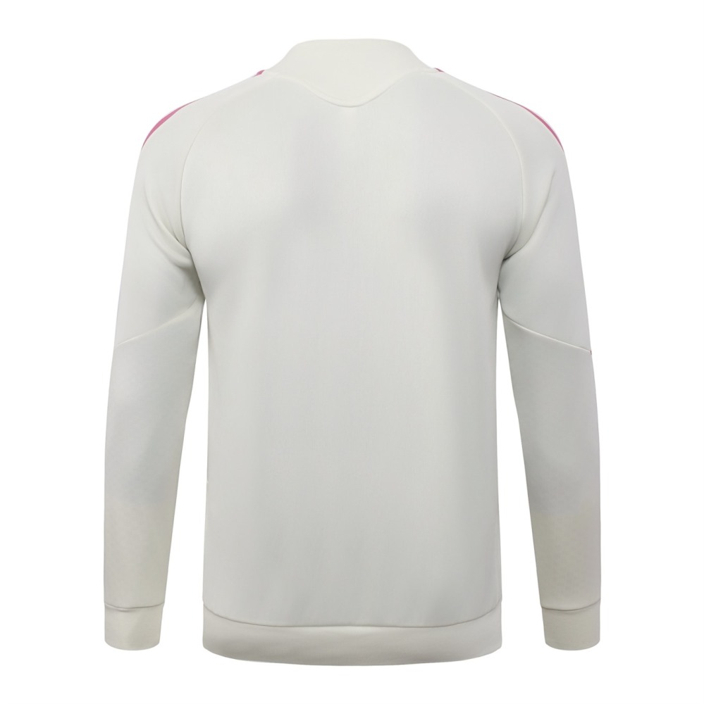 2026/27 Real Madrid Beige Jacket Training Suit Set