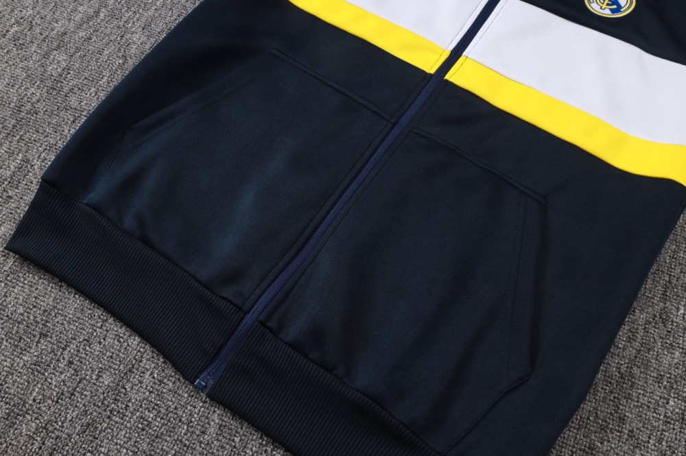 2026/27 Real Madrid Cyan Jacket Training Suit Set