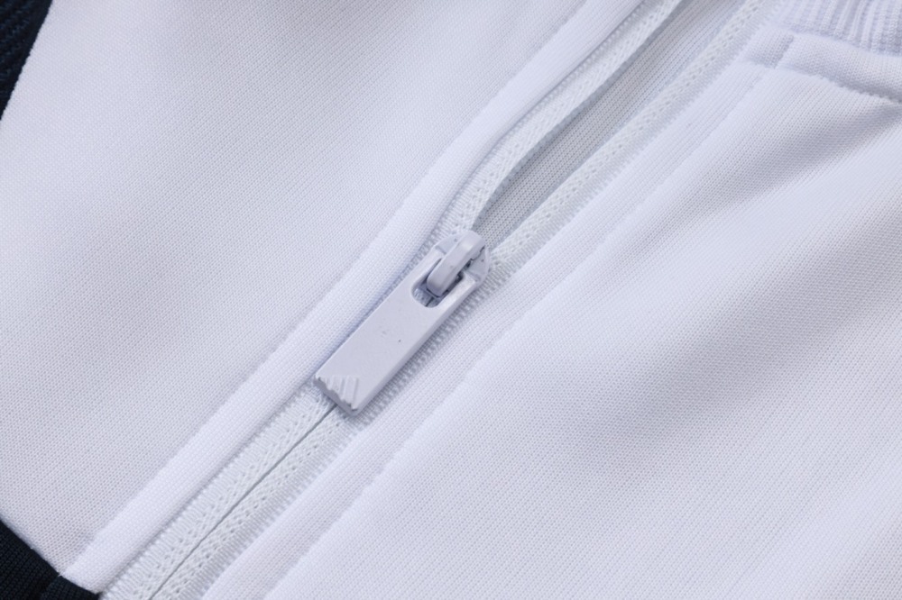 2026/27 Real Madrid White Jacket Training Suit Set