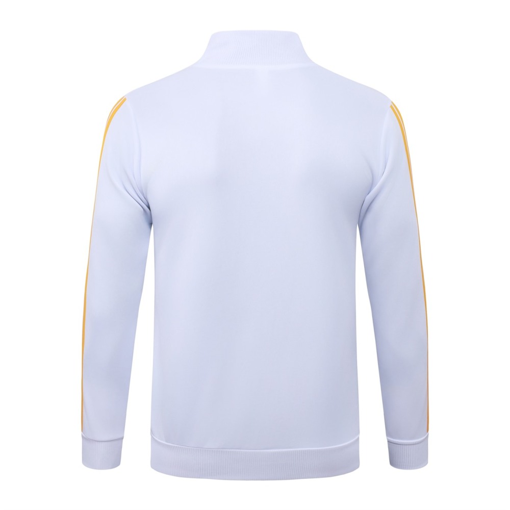 2026/27 Real Madrid White Jacket Training Suit Set