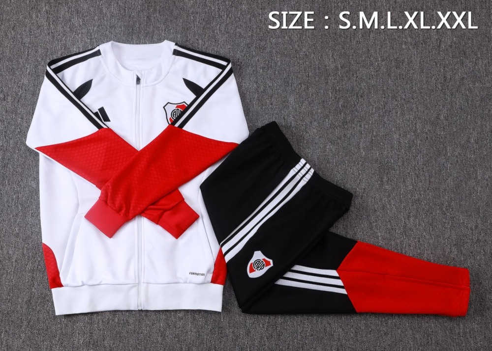 2026/27 Riverbed White Jacket Training Suit Set