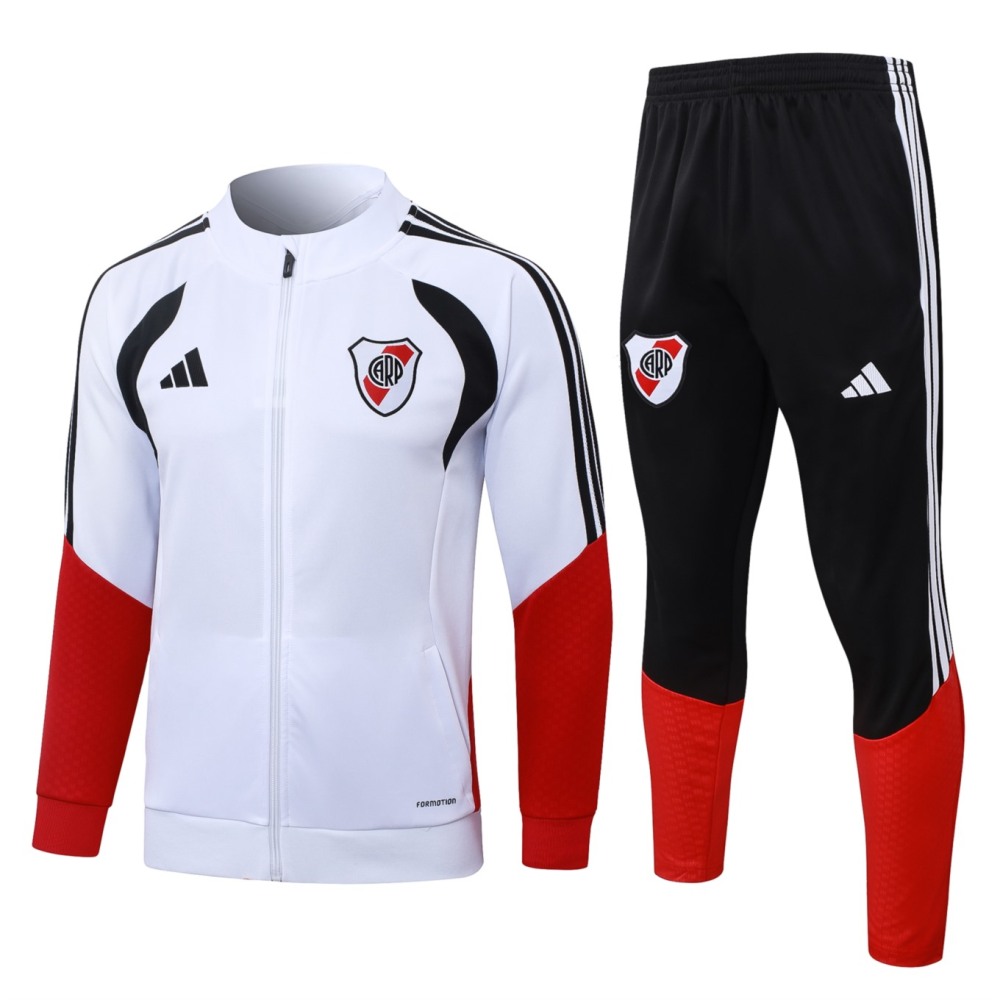 2026/27 Riverbed White Jacket Training Suit Set